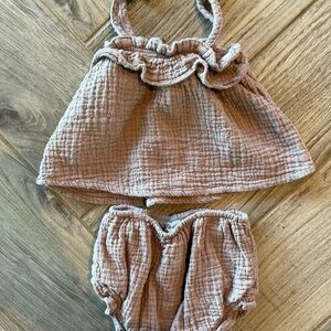Adorable Pink Kids Top and Bottom Set